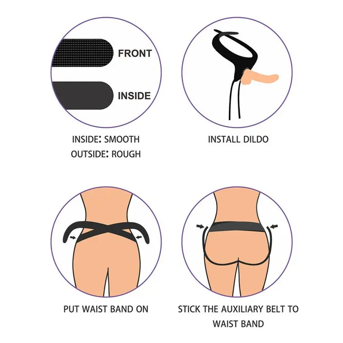 Lovetoy Female Sex Toys Ingen Easy StrapOn Harness Black Adjustable StrapOn Harness No Probe Included Lovetoy Female Sex Toys Ingen Easy StrapOn Harness Black Adjustable StrapOn Harness No Probe Included