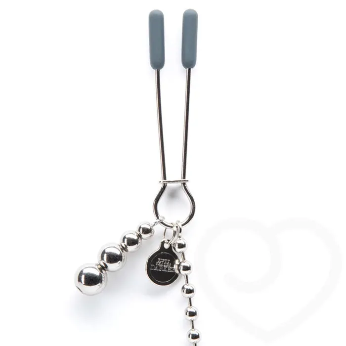 Fifty Shades Vibrators Fifty Shades At My Mercy Chained Nipple Clamp Fifty Shades Vibrators Fifty Shades At My Mercy Chained Nipple Clamp