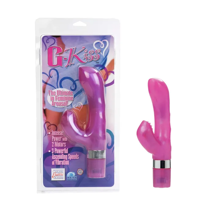 California Exotic Novelties Vibrators G KISS PINK