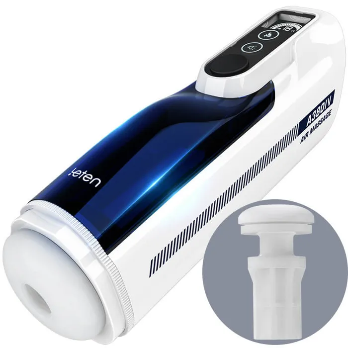LETEN Leten A380 IV Automatic Piston Telescopic Heating Male Masturbator Male Sex Toys