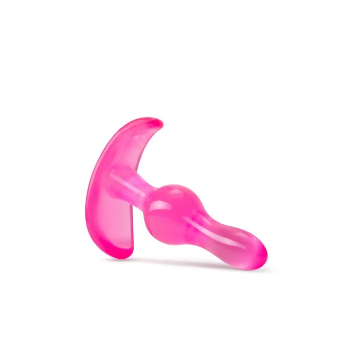 Anal Blush Novelties B Yours Curvy Anal Plug Pink