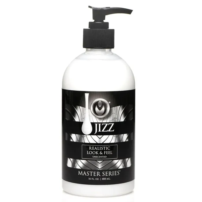 XR Brands Master Series Male Sex Toys Master Series Jizz Unscented WaterBased Body Glide 16 Oz XR Brands Master Series Male Sex Toys Master Series Jizz Unscented WaterBased Body Glide 16 Oz