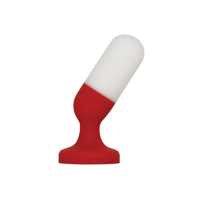 Anal Velskin RedWhite Pill Plug Castle Megastore