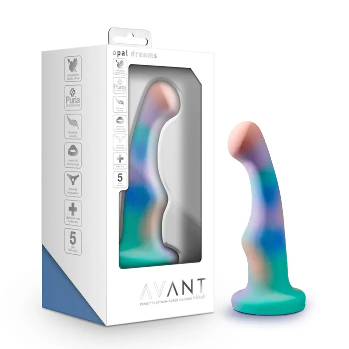 Avant Female Sex Toys Opal Dreams Dildo in Aqua