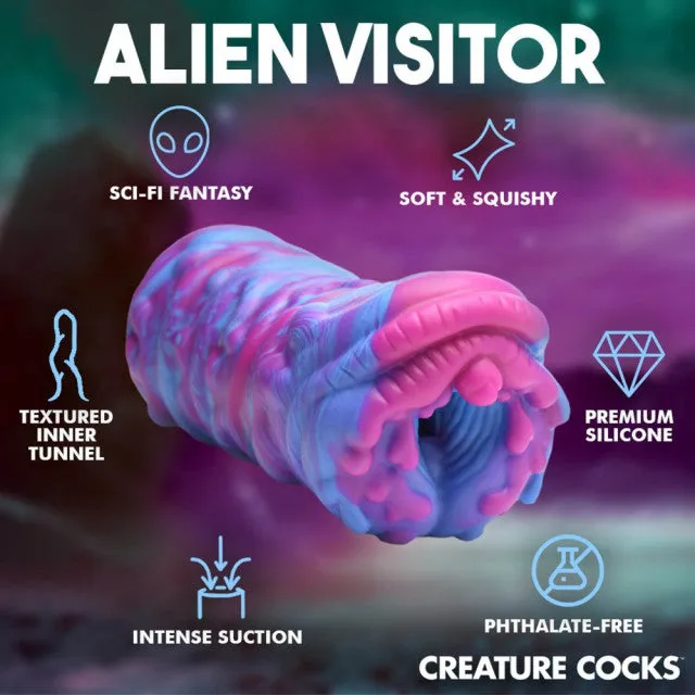 Male Sex Toys Creature Cocks Cyclone Silicone Squishy Alien Vagina Stroker XR Brands