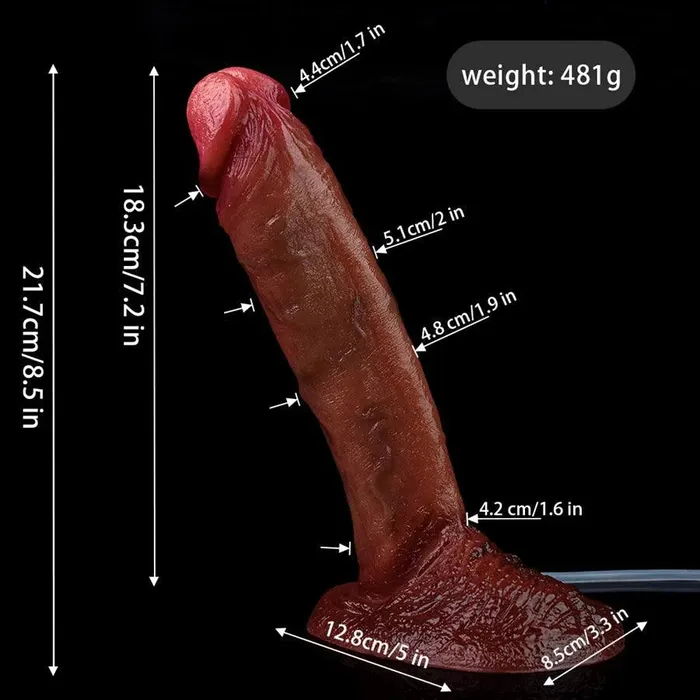 Xinghaoya Dildos 85 Inches Silicone Realistic Ejaculating Dildo
