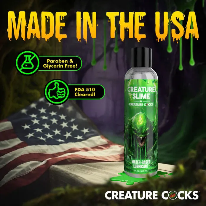 Creature Slime Water Based Lubricant 8oz XR Brands Creature Cocks Lubricants Creature Slime Water Based Lubricant 8oz XR Brands Creature Cocks Lubricants