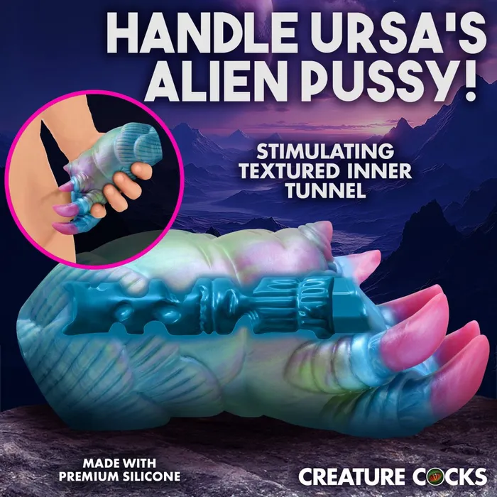 Dildos Ursa Silicone Alien Pocket Pussy XR Brands