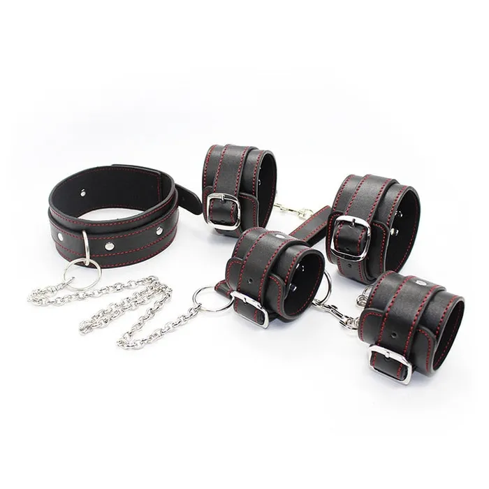 eprolo Couples Real leather Bdsm bondage kit