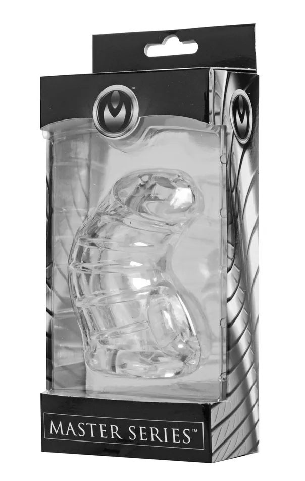 Male Sex Toys XR Brands Master Series Detained Soft Body Chastity Cage Male Sex Toys XR Brands Master Series Detained Soft Body Chastity Cage
