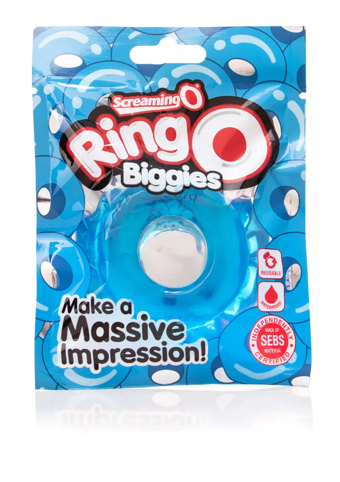 Screaming O Vibrators Ringo Biggies Blue