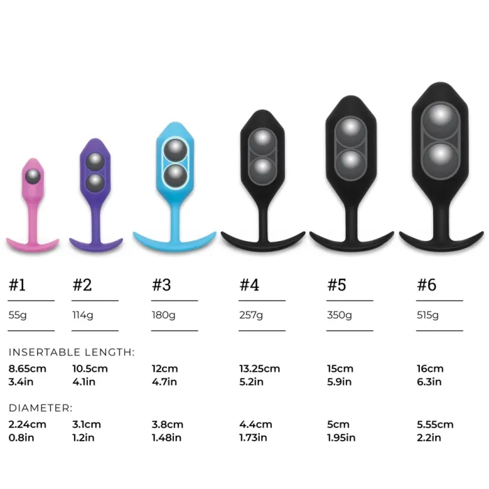 SNUG PLUG 5 DARK RED bVibe Anal