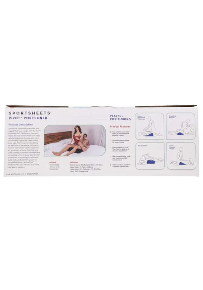 Sportsheets Pivot Positioner Black Anal Sportsheets Pivot Positioner Black Anal
