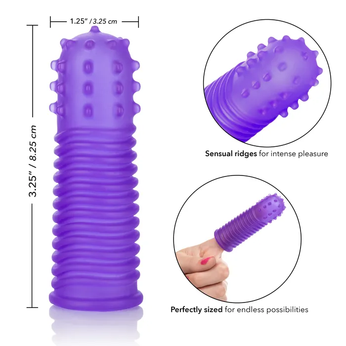 Vibrators CalExotics Intimate Play Finger Tingler Purple Vibrators CalExotics Intimate Play Finger Tingler Purple