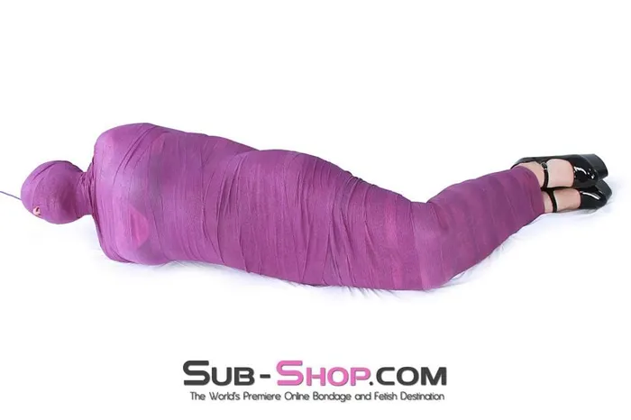 AutmnMD 5750A WrapSure Self Adhesive Bondage and Gag Wrap Purple MEGA Deal Vibrators