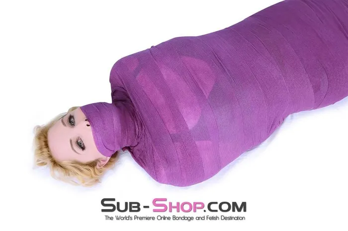 AutmnMD 5750A WrapSure Self Adhesive Bondage and Gag Wrap Purple MEGA Deal Vibrators