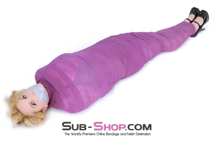 AutmnMD 5750A WrapSure Self Adhesive Bondage and Gag Wrap Purple MEGA Deal Vibrators
