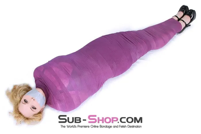 AutmnMD 5750A WrapSure Self Adhesive Bondage and Gag Wrap Purple MEGA Deal Vibrators