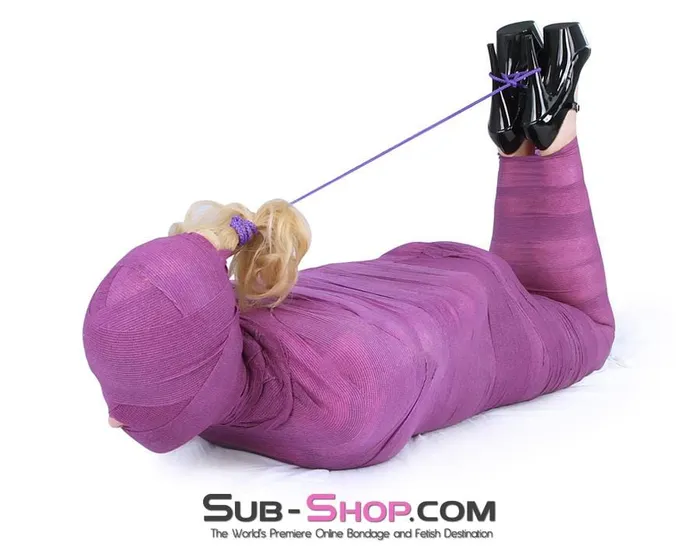 AutmnMD 5750A WrapSure Self Adhesive Bondage and Gag Wrap Purple MEGA Deal Vibrators