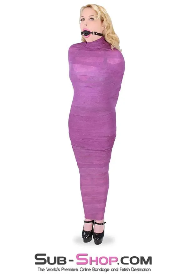 AutmnMD 5750A WrapSure Self Adhesive Bondage and Gag Wrap Purple MEGA Deal Vibrators