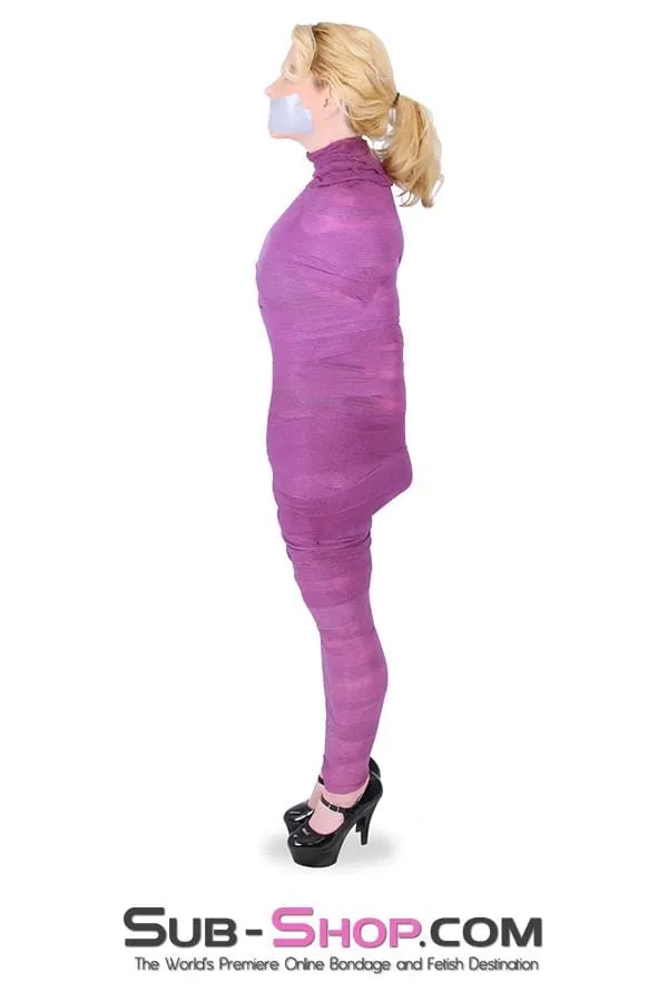 AutmnMD 5750A WrapSure Self Adhesive Bondage and Gag Wrap Purple MEGA Deal Vibrators