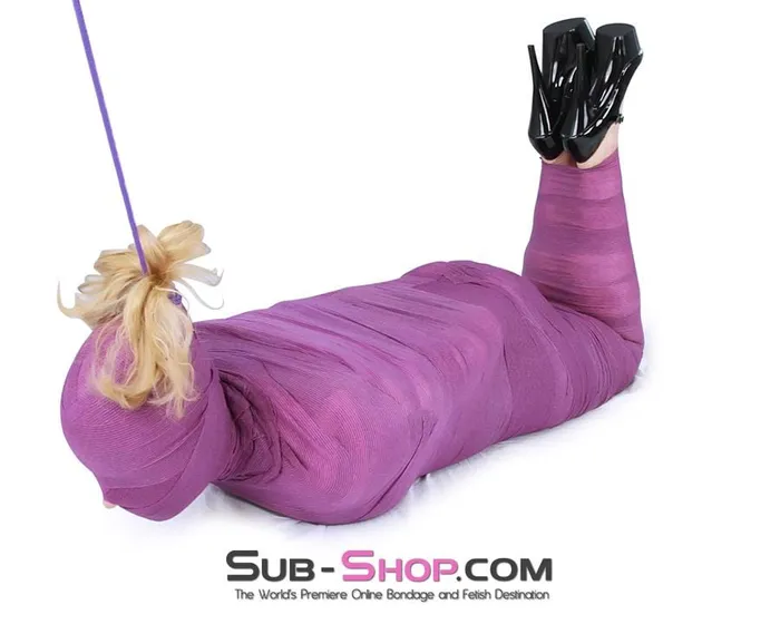 AutmnMD 5750A WrapSure Self Adhesive Bondage and Gag Wrap Purple MEGA Deal Vibrators