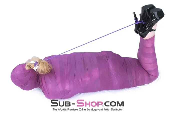 AutmnMD 5750A WrapSure Self Adhesive Bondage and Gag Wrap Purple MEGA Deal Vibrators