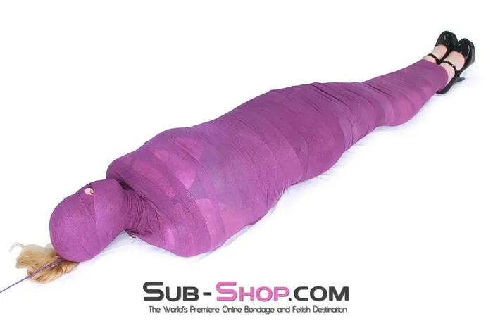 AutmnMD 5750A WrapSure Self Adhesive Bondage and Gag Wrap Purple MEGA Deal Vibrators