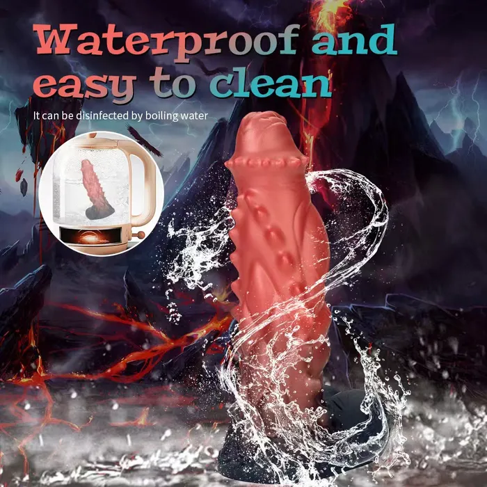 Dildos Giant Monster Dragon Thorn Silicone Dildo 