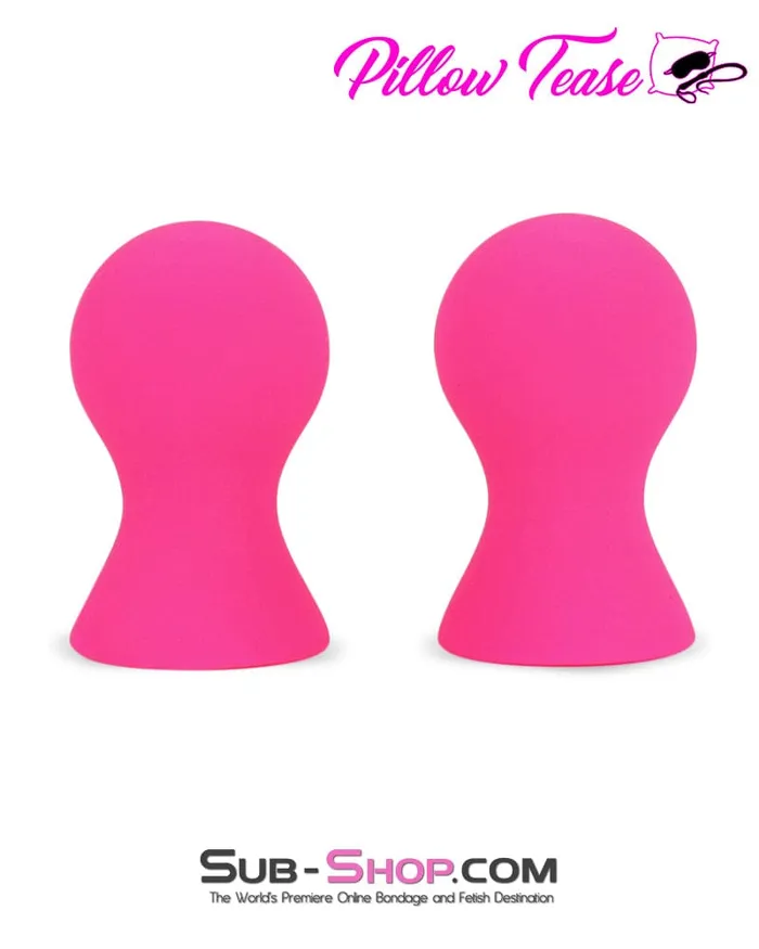 Moonwell Anal 1791M Pink Silicone Nipple Suckers Set