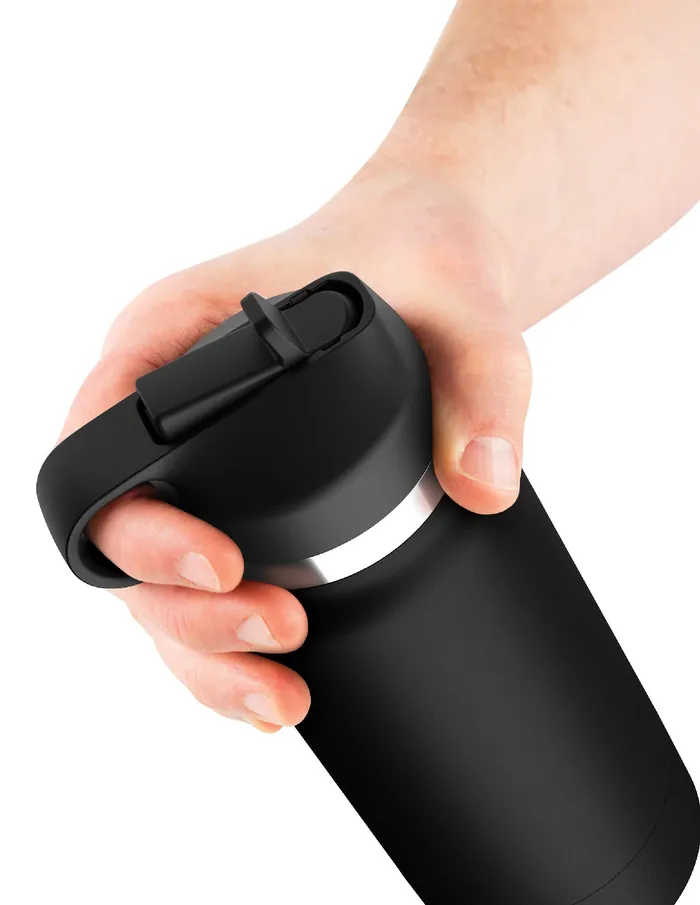 Pipedream Anal Fap Flask Thrill Seeker Black Bottle Frosted Pipedream Anal Fap Flask Thrill Seeker Black Bottle Frosted