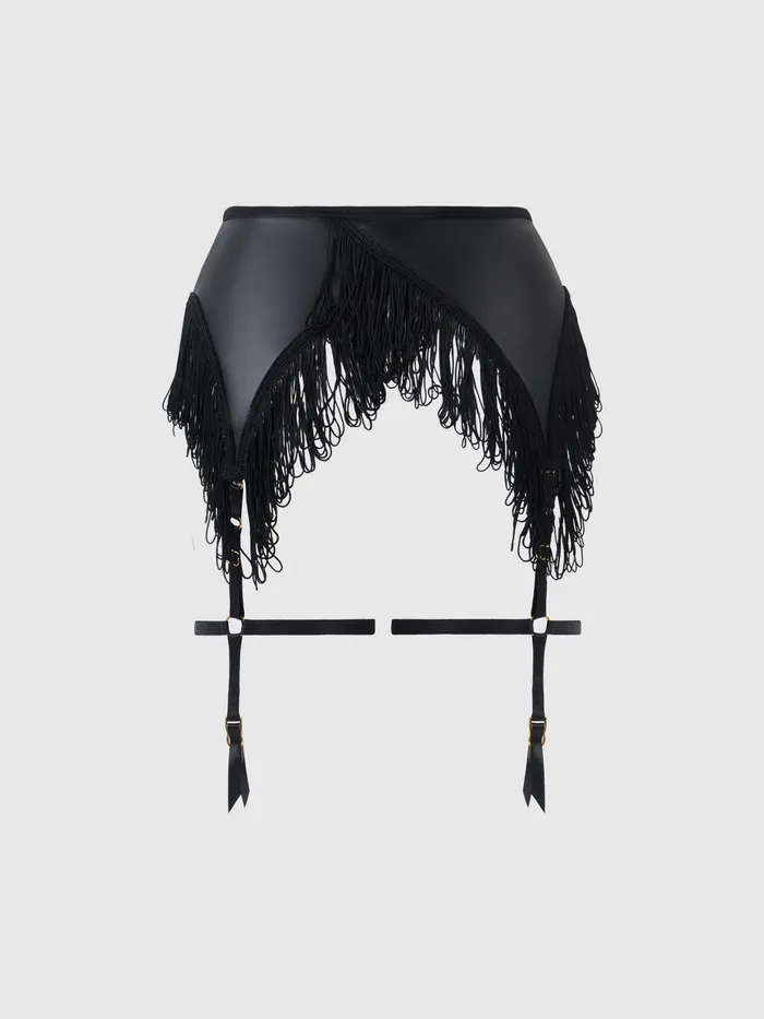 Fredericks Of Hollywood Male Sex Toys Hendrix Faux Leather Fringe Garter Belt Fredericks Of Hollywood Male Sex Toys Hendrix Faux Leather Fringe Garter Belt