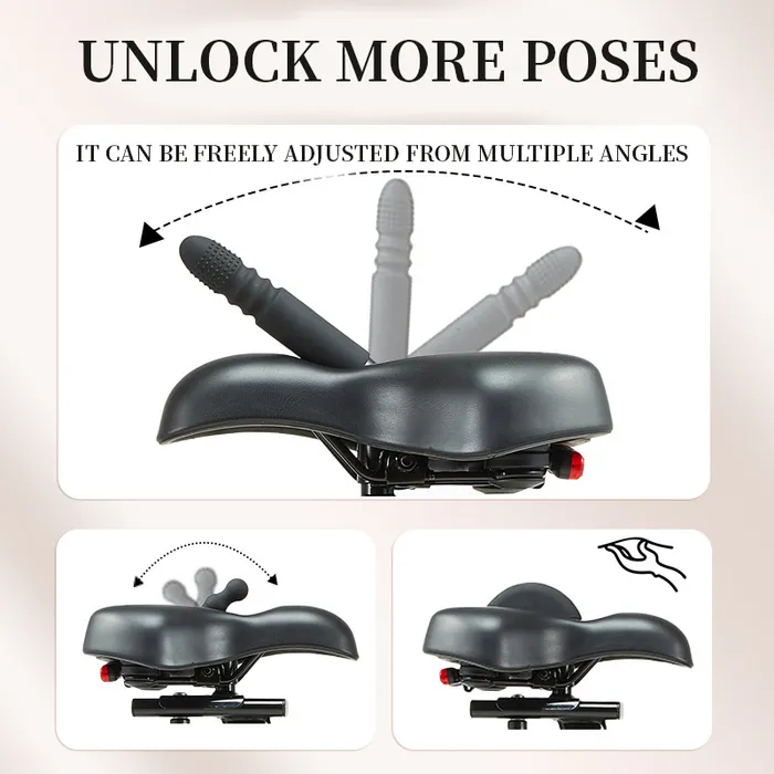 Helibo Bike Massage Pad Dildo Machine With Remote Control Helibo Female Sex Toys