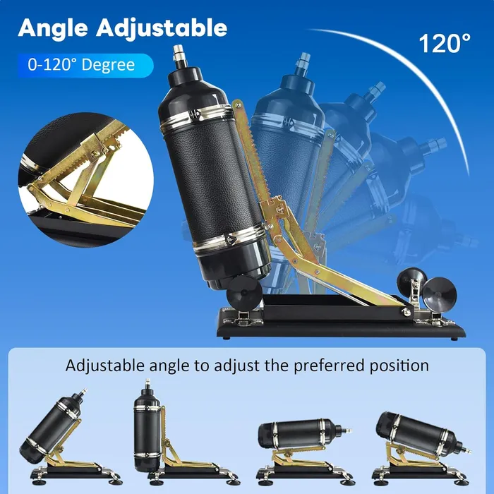 Lurevibe Female Sex Toys Automatic Sex Machine with 38inch Suction Cup Adapter and Dildo Attachments