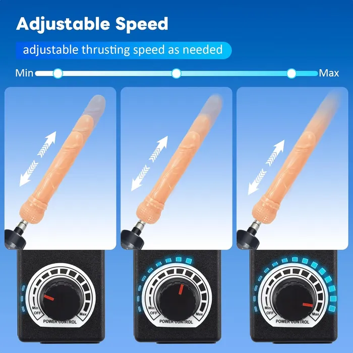 Lurevibe Female Sex Toys Automatic Sex Machine with 38inch Suction Cup Adapter and Dildo Attachments