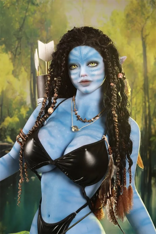 Starry Doll Male Sex Toys Phylicia165cm5ft4 Avatar Large Breasts Elf Sex Doll Big Butt Girl Doll Blue Starry Doll Male Sex Toys Phylicia165cm5ft4 Avatar Large Breasts Elf Sex Doll Big Butt Girl Doll Blue