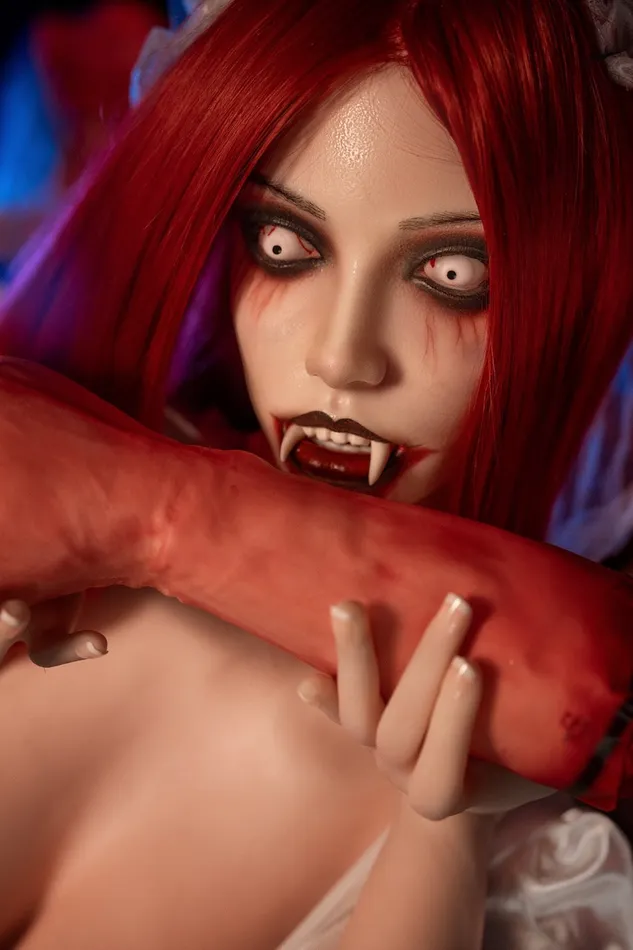 SY DOLL Male Sex Toys Malmgren169cm5ft5 2023 Happy Halloween Muscle Sex Doll Vampire Teeth Open Mouth Role Play
